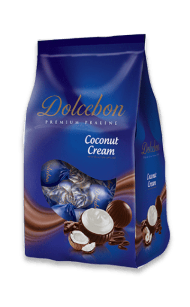 Dolcebon - Coconut Cream Filled Premium Praline 200 gr Gift Bag by Most Food