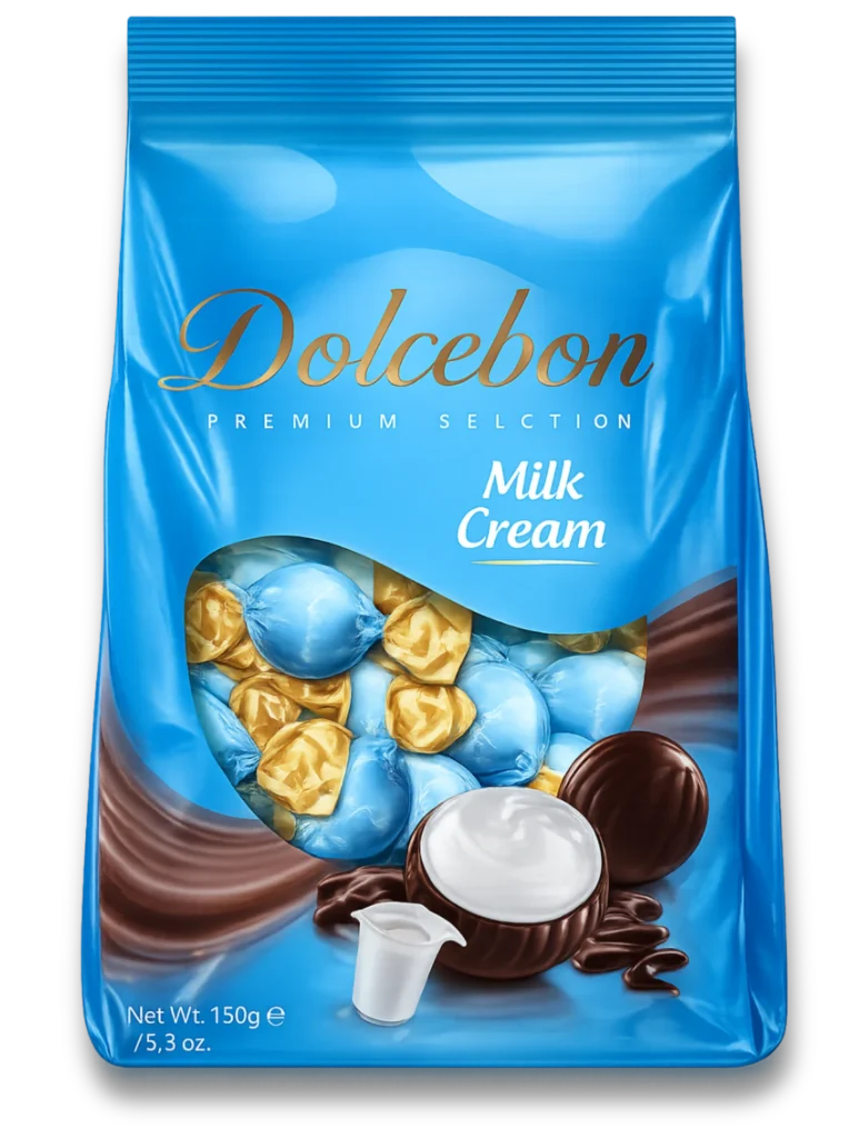 Dolcebon - Milk Cream Filled Premium Praline 1 kg Pack For Serving by Most Foodxs