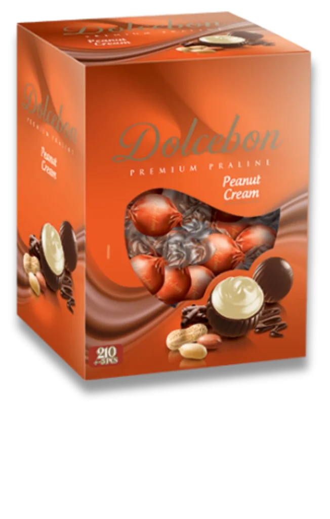 Dolcebon - Peanut Cream Filled Premium Praline Box 2 kg Box For Serving by Most Food