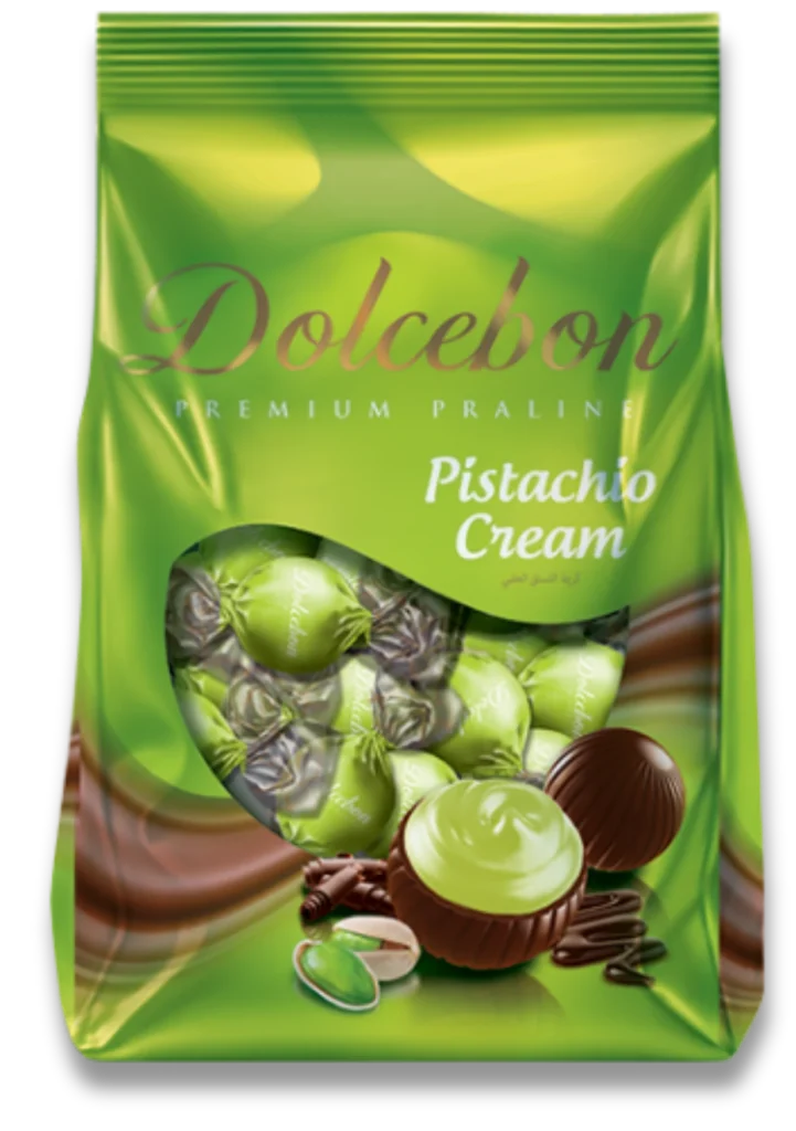 Dolcebon - Pistachio Cream Filled Premium Praline 1 kg Pack For Serving by Most Food