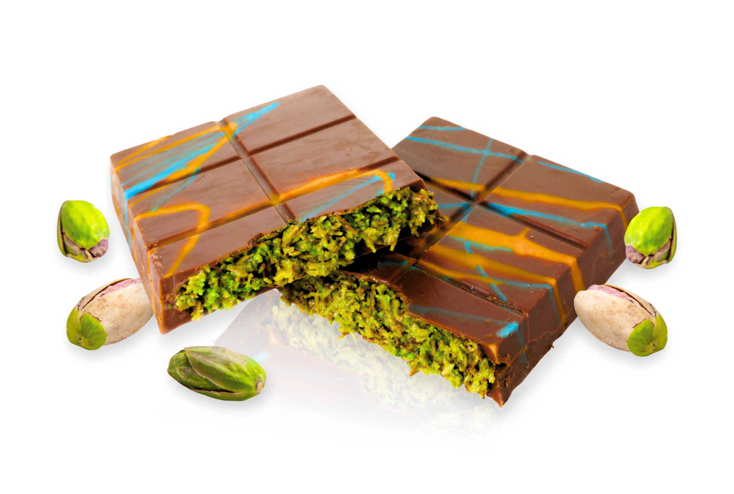 Most Food - Pistachio Filled Chocolate Bar (Dubai Chocolate) by Brandicate