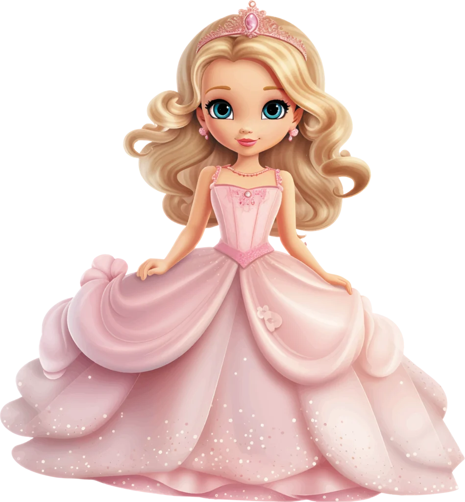 Most Food - Princess Mascot Image