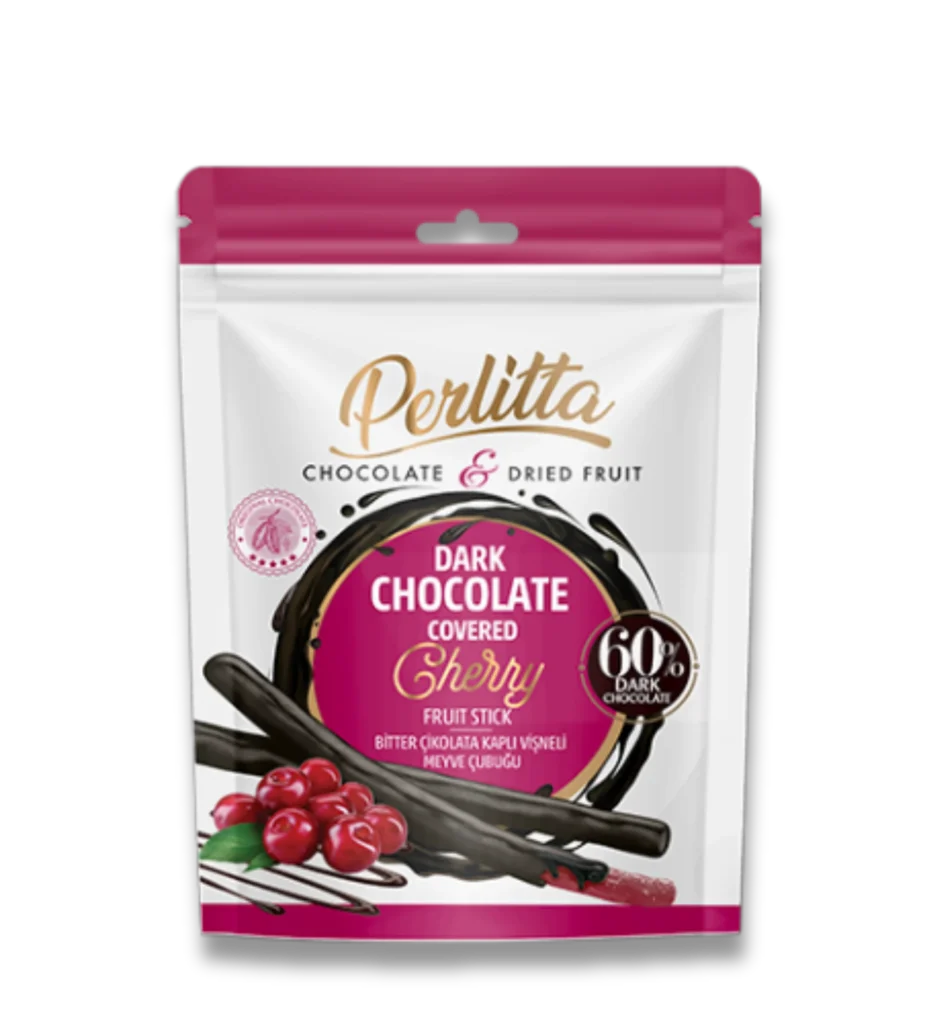 Perlitta - Dark Chocolate Covered Cherry Fruit Stick by Most Food