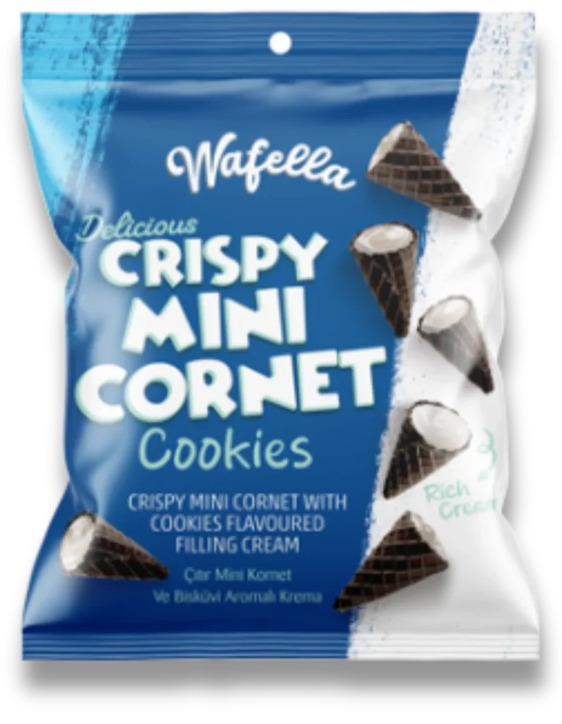 Wafella - Cookies Cream Filled Crispy Mini Cornet by Most Food