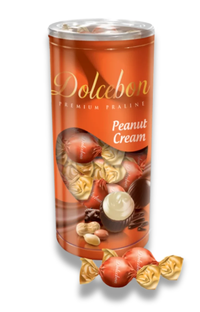 Dolcebon - Peanut Cream Filled Premium Praline 350 gr Gift Box by Most Food