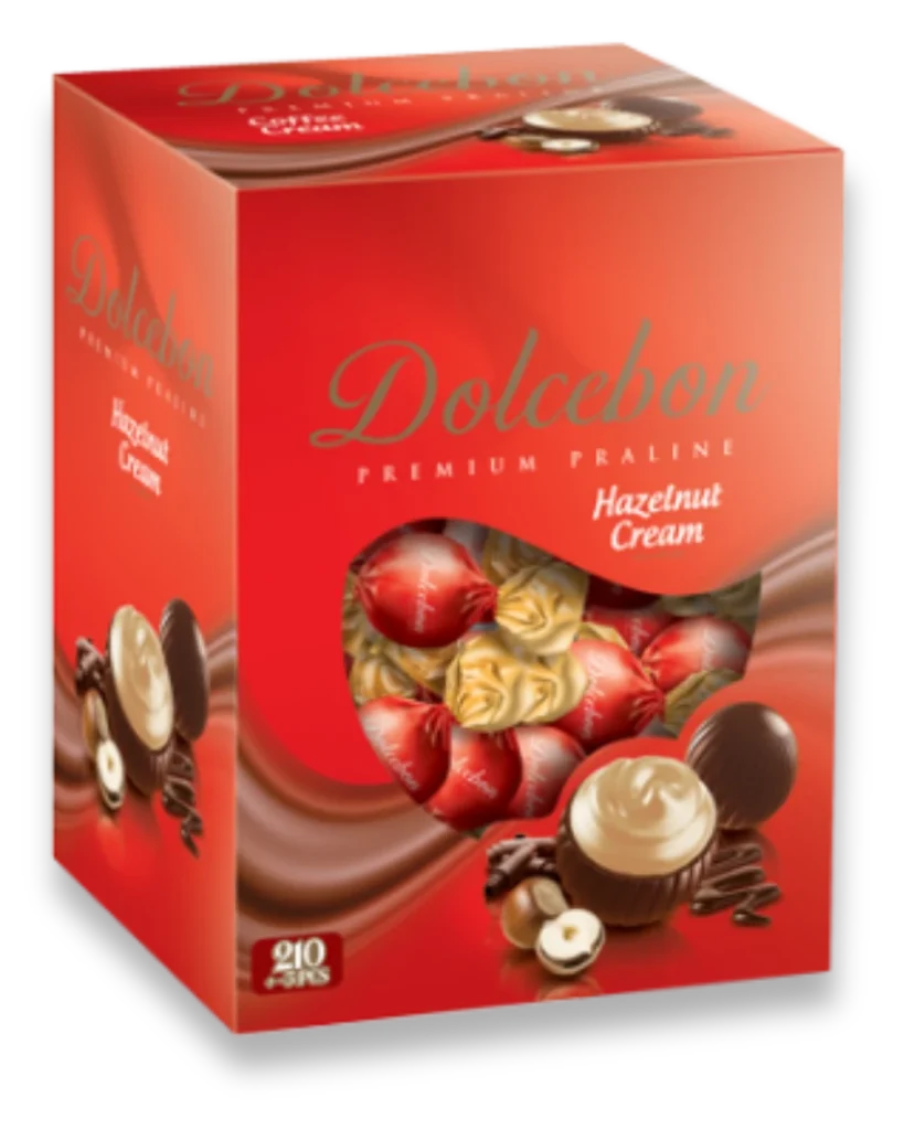 Dolcebon - Hazelnut Cream Filled Premium Praline Box by Most Food