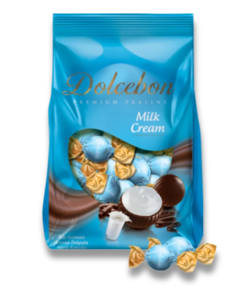 Dolcebon - Milk Cream Filled Premium Praline 1 kg Pack For Serving by Most Food